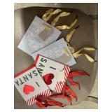 Christmas sleigh with hand bags