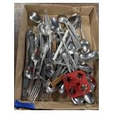 Assorted silverware