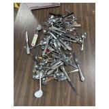Assorted silverware