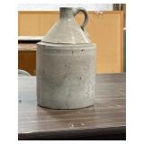 off-white glazed stoneware shoulder jug