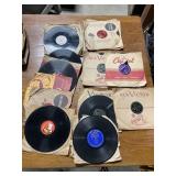 51- assorted 10 inch (78 rpm) records