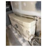 low profile rectangular polyethylene water