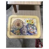 vintage Ponomarenko metal lap TV tray