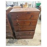 5 drawer wooden dresser