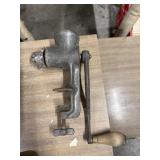 vintage Universal manual meat grinder