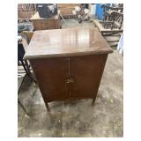 records/ sheet music cabinet