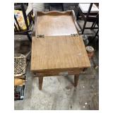 end table with storage