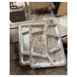 us military stainless steel mess trays