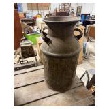 mid century dairy milk can