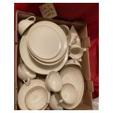 Vintage porcelain dinnerware