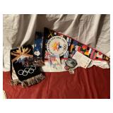 Collection of Olympics accessories