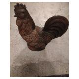 vintage molded rooster figurine