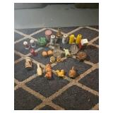 collection of ceramic/wooden/plastic/glass