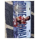 Elvis Presley license plate decor