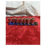 Set of metric sockets