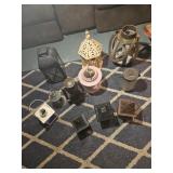 Large lot of tea light candle holder/ candle