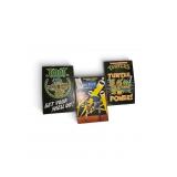 Tmnt and batman hanging wooden pictures