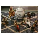 Country figurine, decor/misc