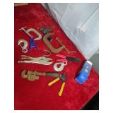 Mixed vintage and antiques of Assorted tools