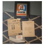 collection of vintage memorabilia