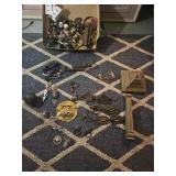 Antique door handles, latches and hinges