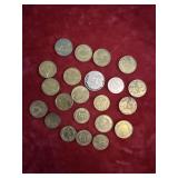 Assorted tokens