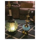 Home furnishings- 2 vintage lamps