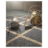 2 vintage lanterns