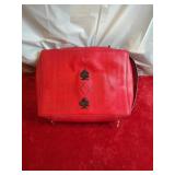 Estee lauder red poker bag