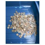445 Assorted wheat pennies