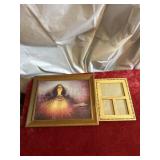 angelic female figure with glowing Print