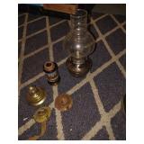 Parts of kerosene oil lantern