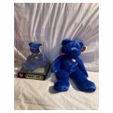 Beanie babies blue club collection