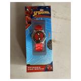 Marvel Spider-Man spinner LCD watch