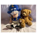 Assorted stuffed animals