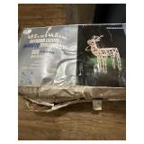 Outdoor light animated standing deer