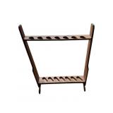 Wooden vertical 7 gun rack