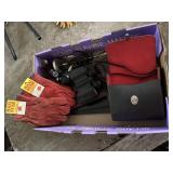 Assorted welding gloves with misc