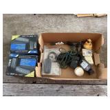 assortment of electronic accessories