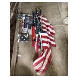 American flags