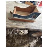 Christmas decor sleigh