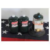 Coleman Propane Tanks (3) w/ Adapter