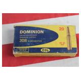 Ammo - 308 Winchester - 13 Rounds