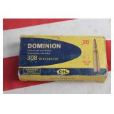 Ammo - 308 Winchester - 18 Rounds