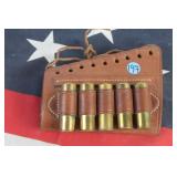 Ammo - 12ga - 5 rounds w/ Leather Belt