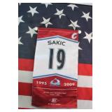 Colorado Avalanche Banner - Sakic