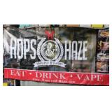 Huge Banner - "Hops & Haze Brewpub & Vapory