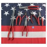 Red Handled Pliers , cutters, Orings pliers