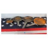 Antique Open Fire Steel Pans