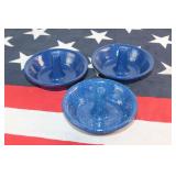 Cast Iron Apple Baker Blue Speckled Enamel (3)